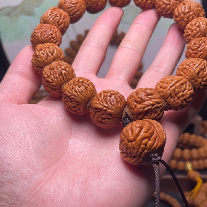 手串桃核21麒麟手持