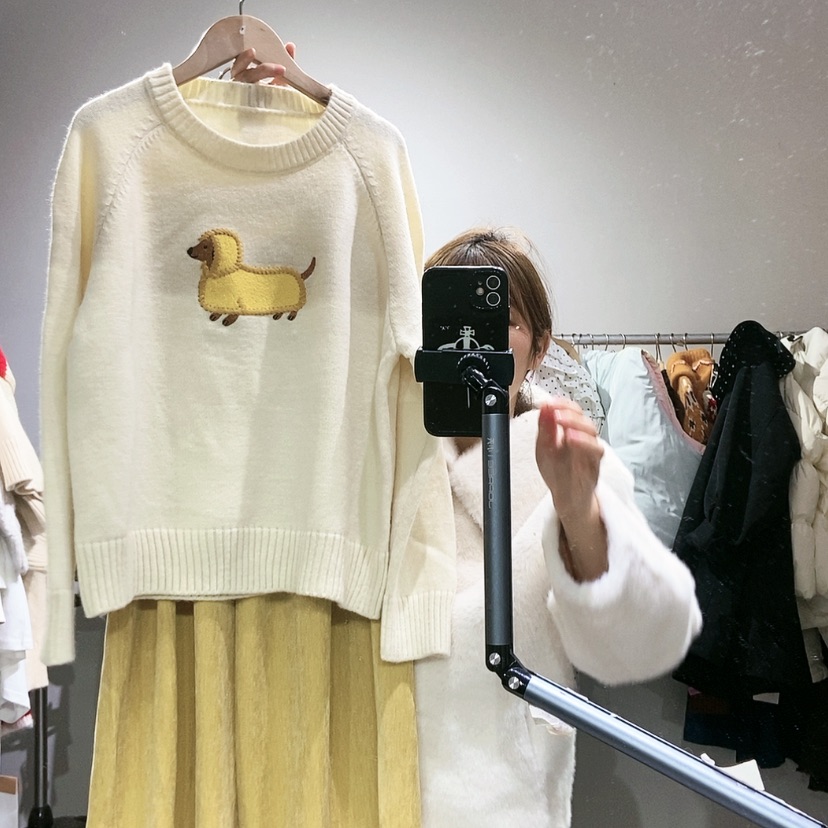 【闪购商品】杏色套头