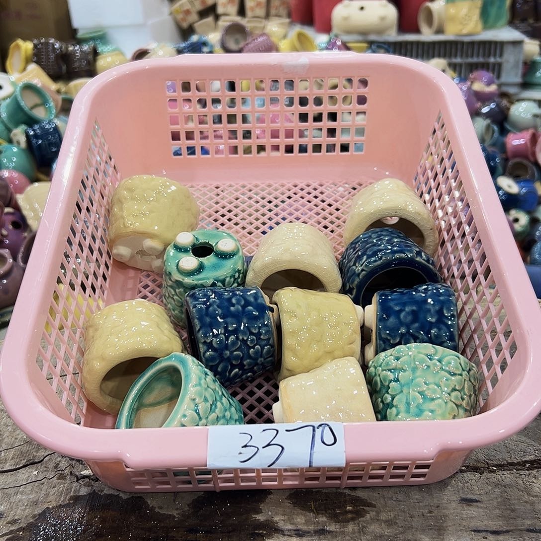 陶瓷高温陶瓷多肉花盆3370