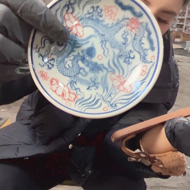 陶摆件景德镇高温陶瓷52