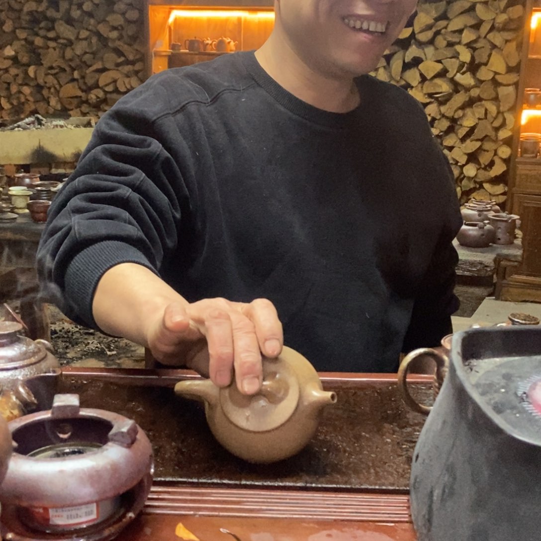 紫砂柴烧紫砂壶壶