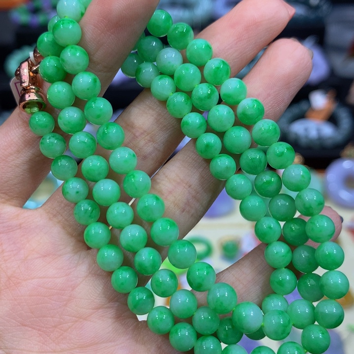 翡翠未镶嵌手链翡翠