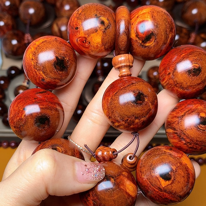 花梨木类手串/手链风化土埋料瘤疤老料高货3.0