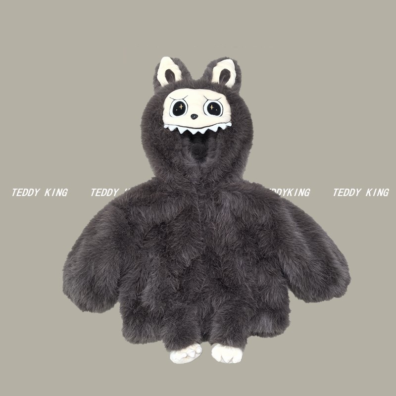 teddyking毛毛外套25新款 TXB25628  中小童新版卡通毛毛衣