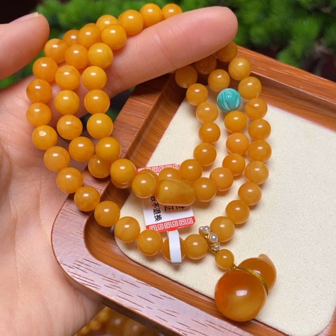 【闪购商品】未镶嵌蜜蜡手链手串