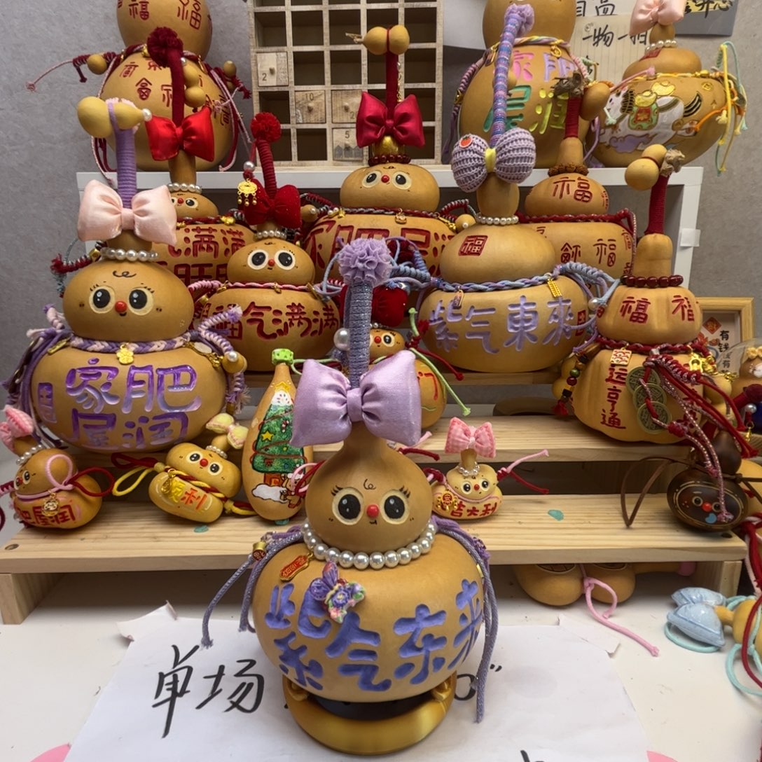 *****有机玻璃葫芦家居摆件