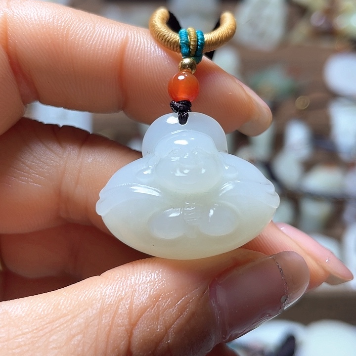 和田玉（糖玉）未镶嵌颈饰山