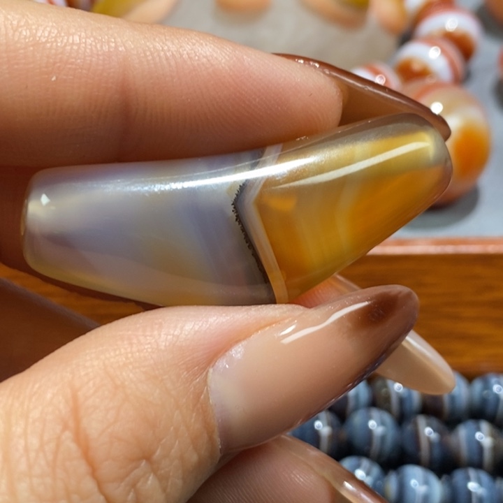 玛瑙/玉髓未镶嵌颈饰