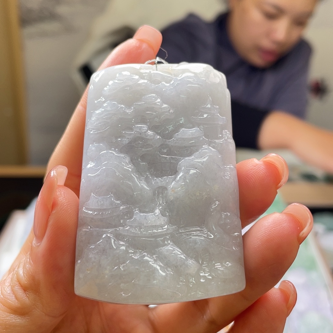 翡翠吊坠(不含链)未镶嵌