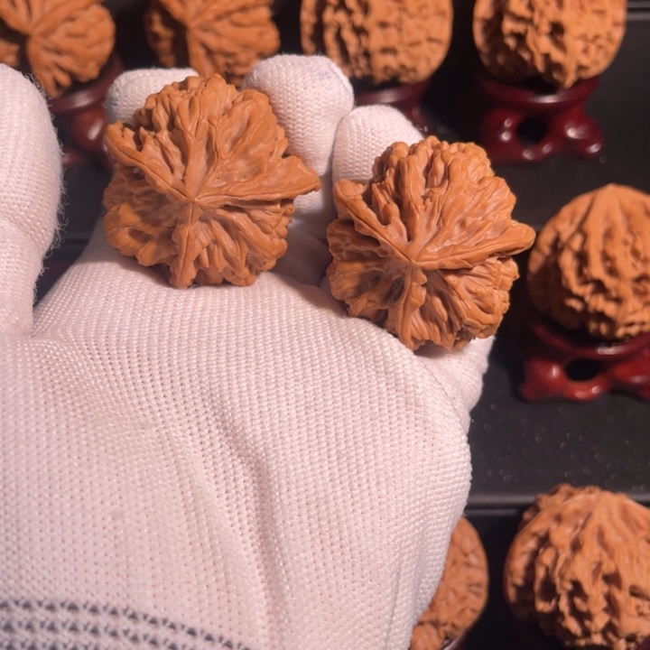 吊坠文玩核桃38官帽微修