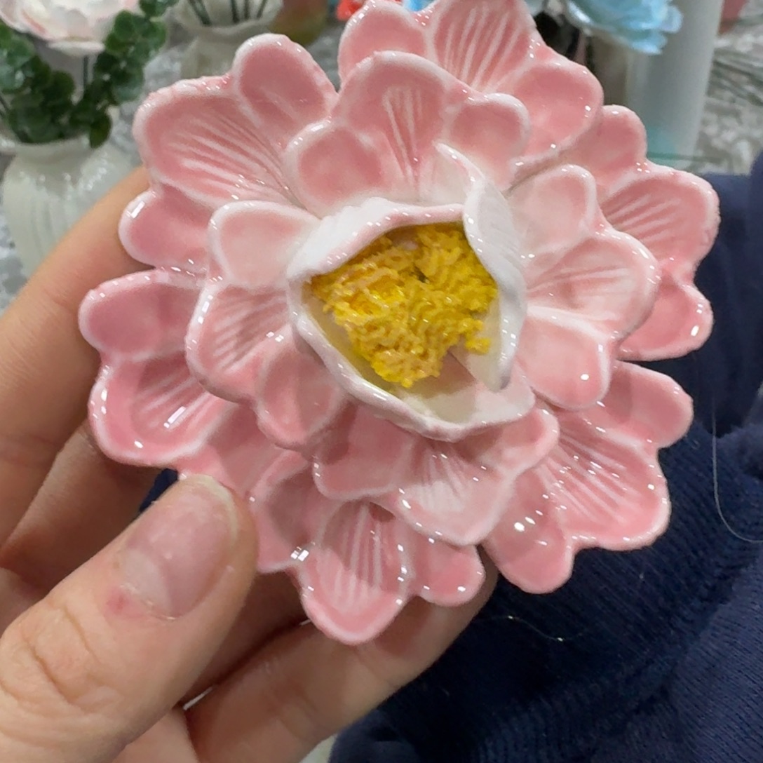 陶瓷花，28元发货，退款拉黑，