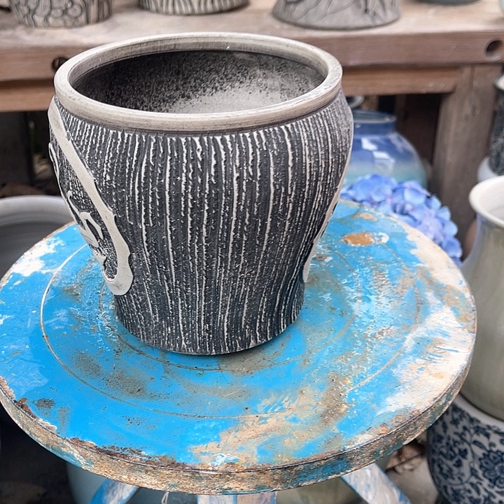 盘高度15内扣14 艺术陶瓷