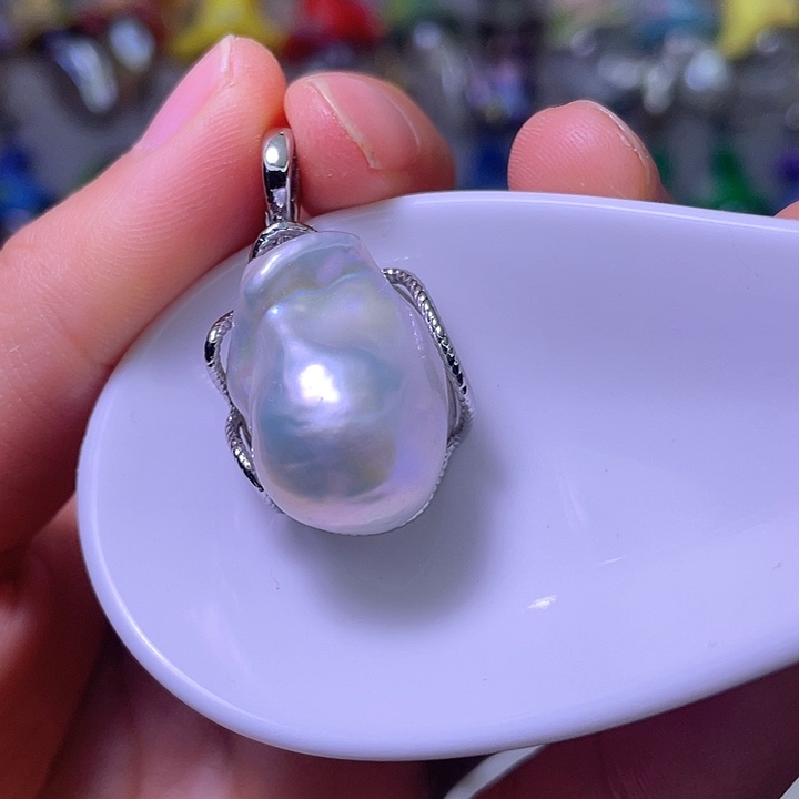 颈饰淡水珍珠合金13