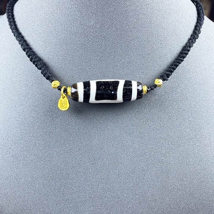 玛瑙/玉髓颈饰合金