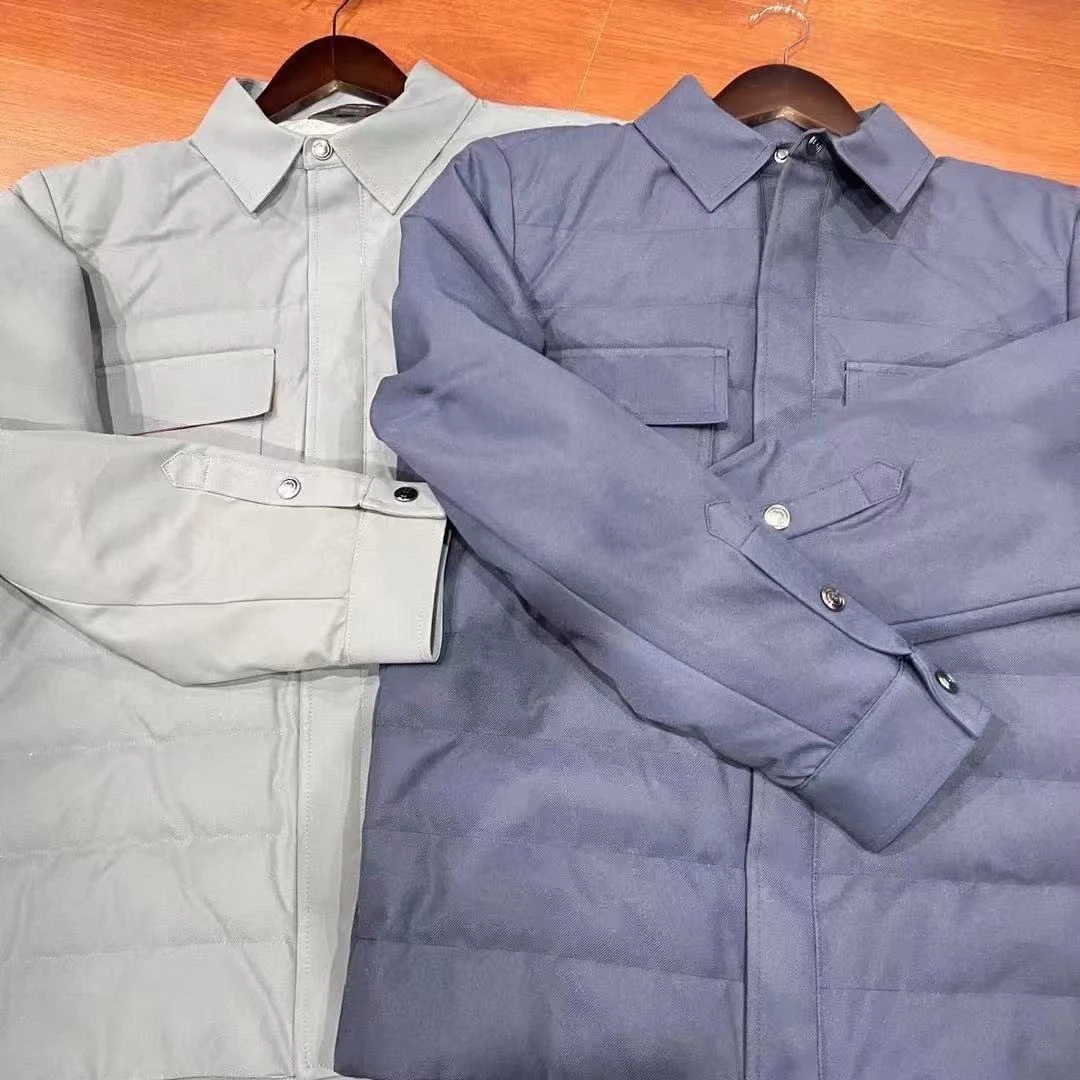 杰 新款男士翻领羽绒服