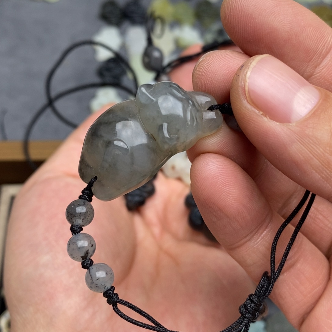 岫玉纯天然岫玉假一赔十未镶嵌缇*宝