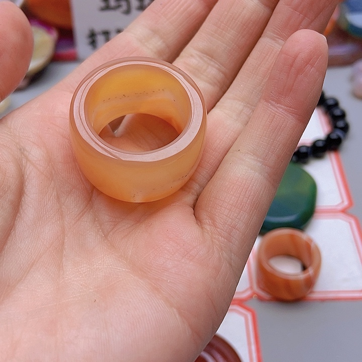 【闪购商品】玛瑙/玉髓珠宝半成品未镶嵌清****店