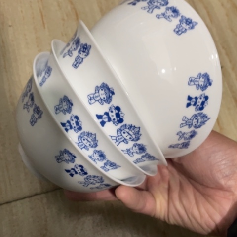 景德镇陶瓷5英寸4个