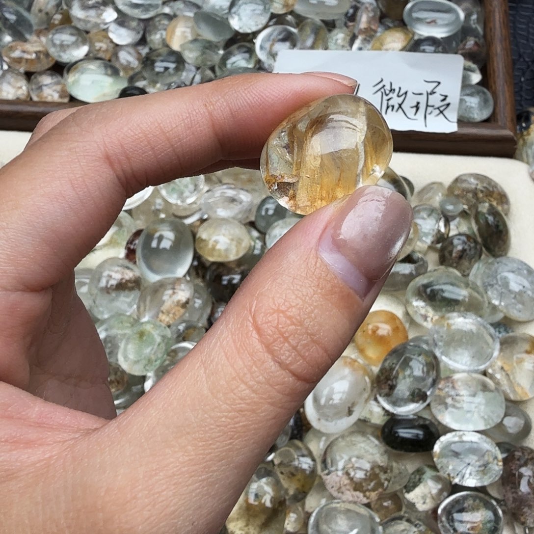 得***喵未镶嵌珠宝半成品水晶