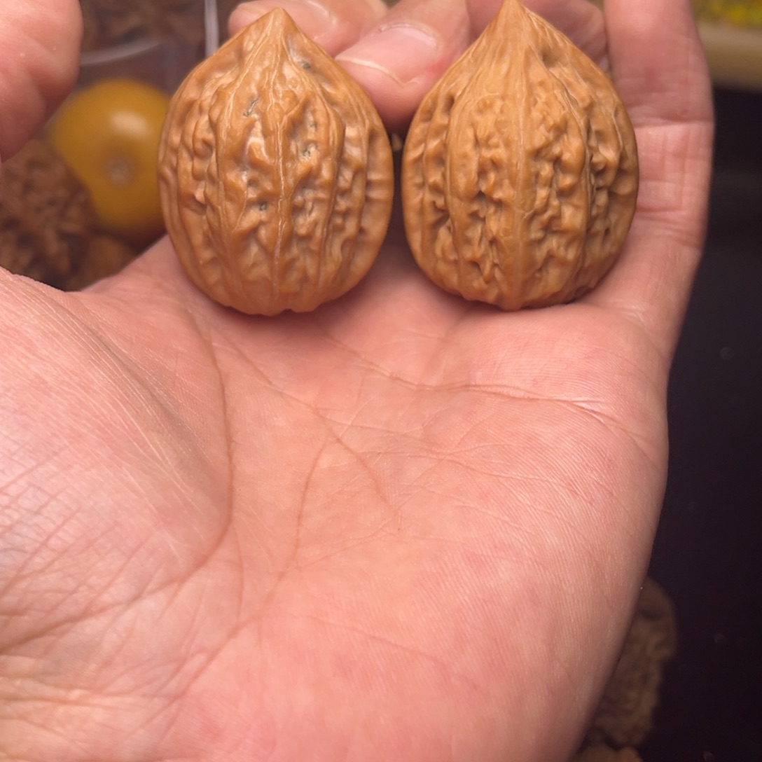 文玩核桃把件33瓷瓶鸭嘴