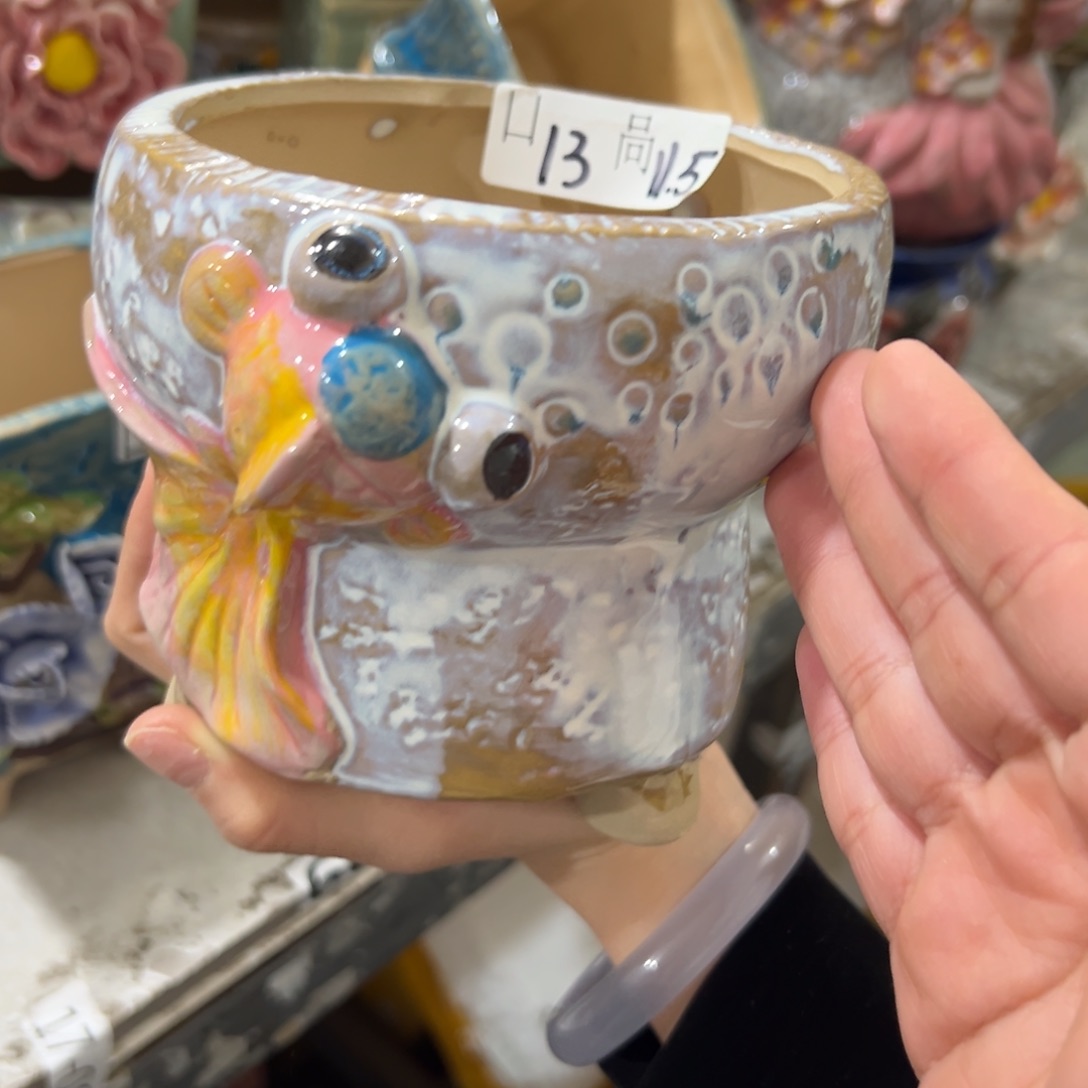 满20发爱退拉黑花盆
