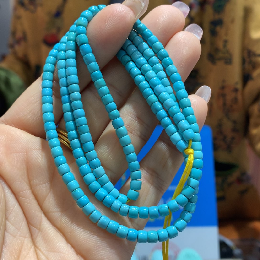 绿松石长链未镶嵌