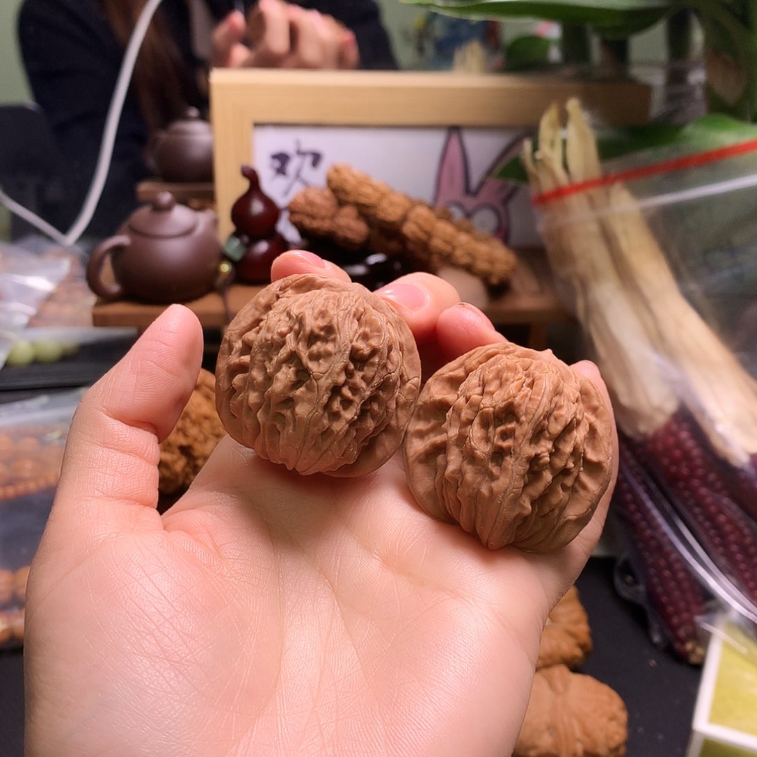 文玩核桃吊坠四座楼40