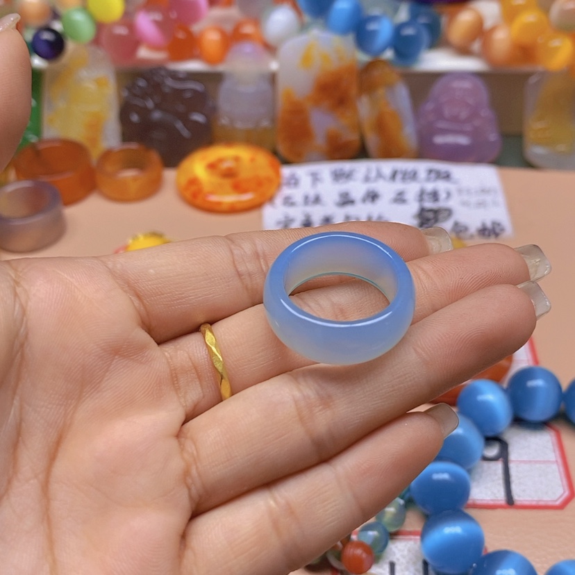 【闪购商品】玛瑙/玉髓颈饰未镶嵌福*