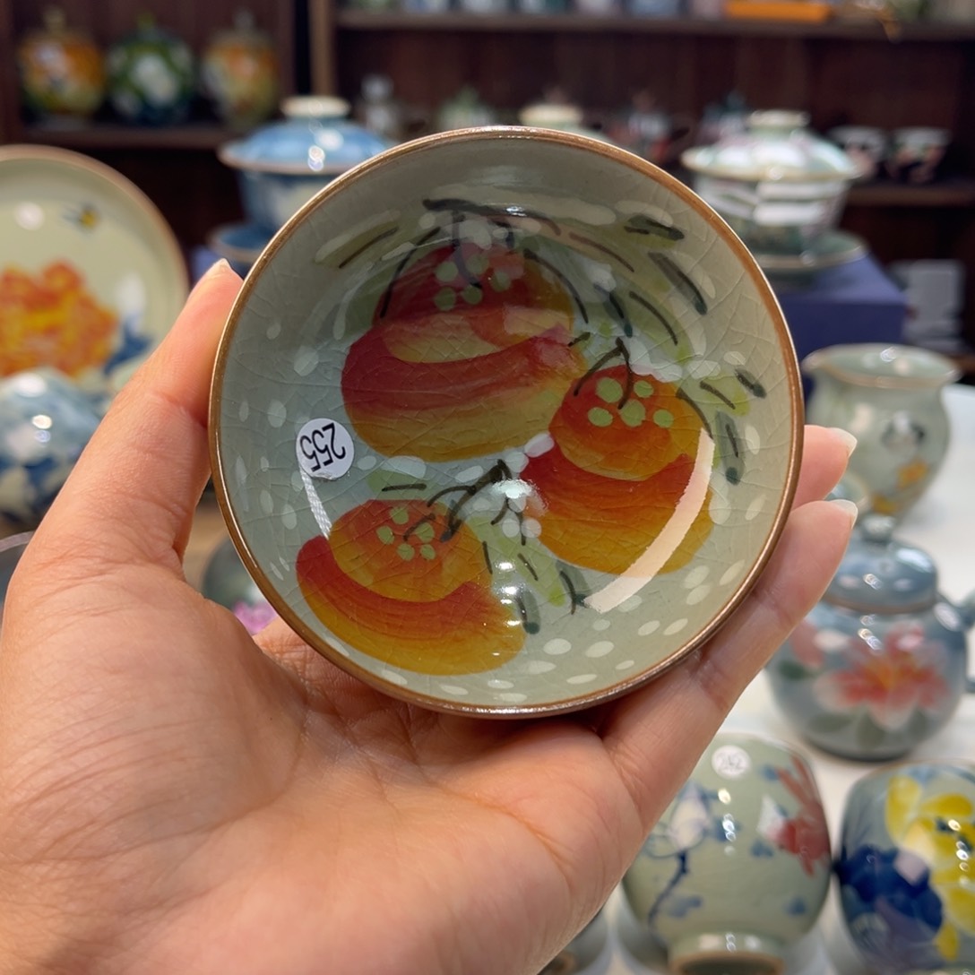 瓷片景德镇手工手绘陶瓷茶具