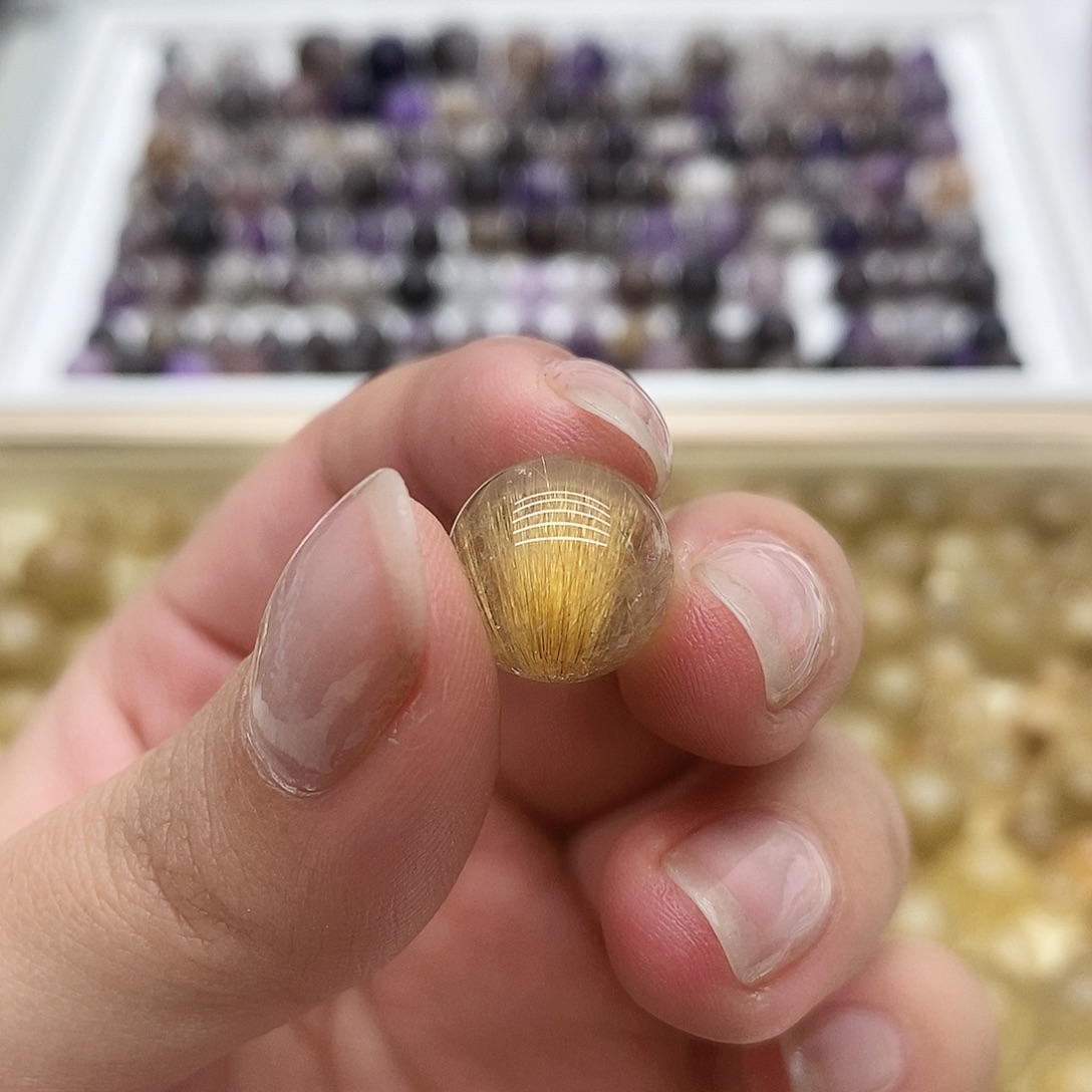 珠宝半成品水晶未镶嵌