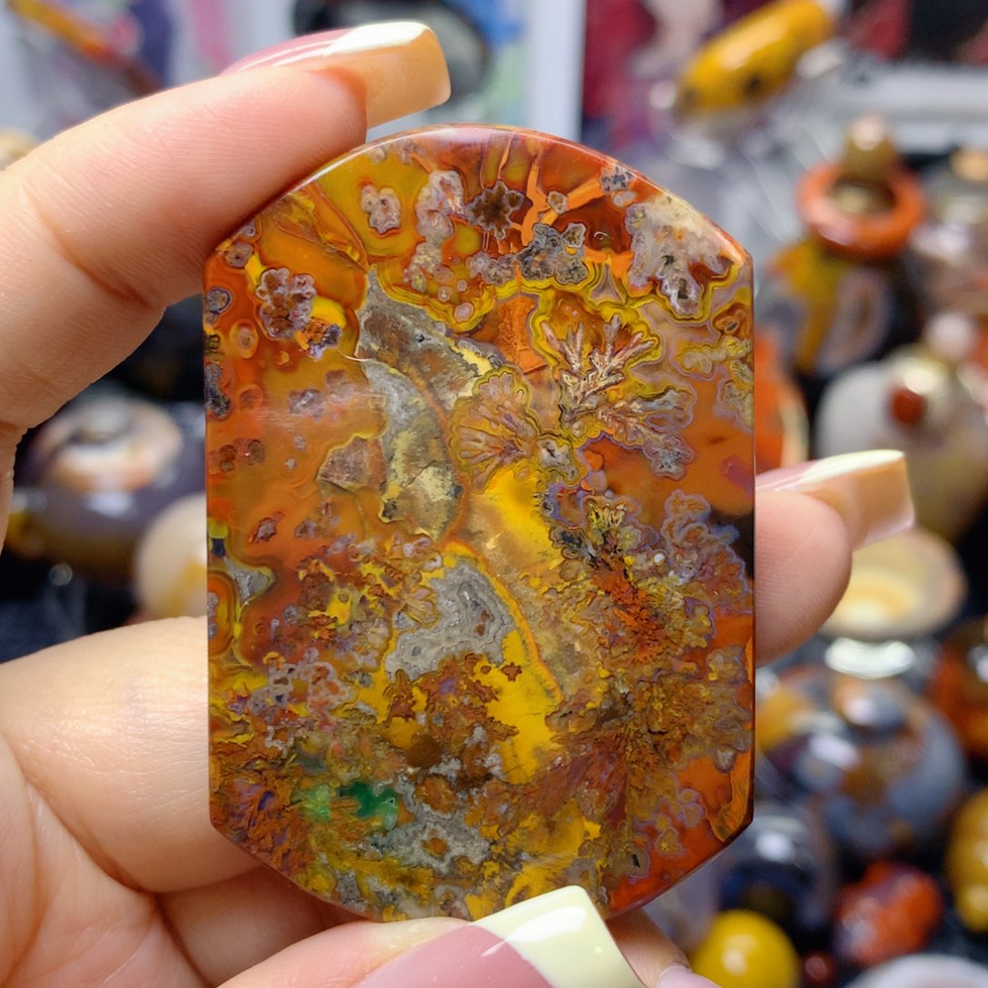 山***烽玛瑙/玉髓未镶嵌玛瑙