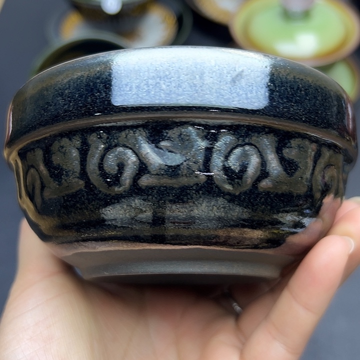 茶盏建窑建盏主人杯