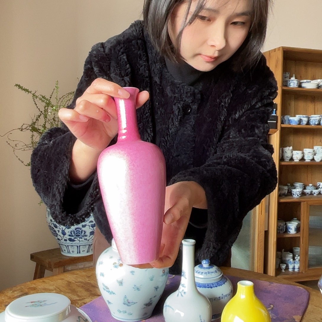 用***6陶摆件张哈哈陶瓷精选福利瓶