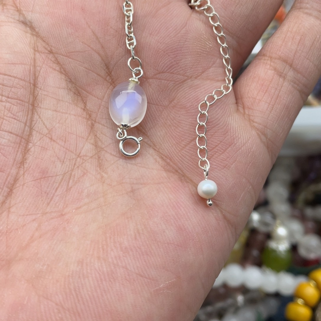 颈饰银S925镶嵌紫晶