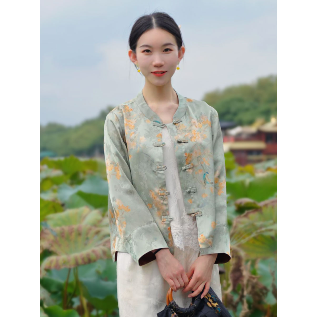 [青缦]2025新中式国风秋季开衫外套上衣3205