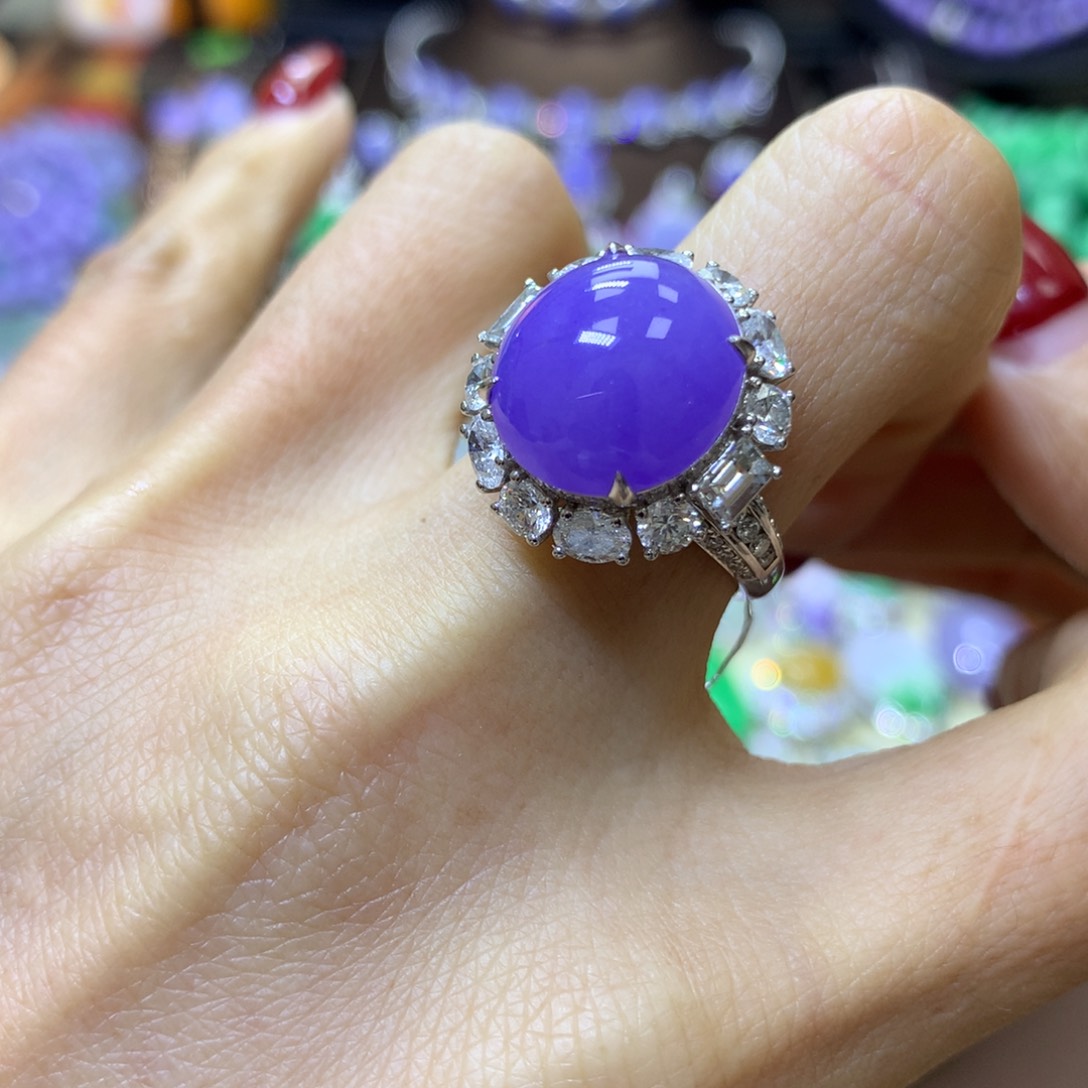 【闪购商品】翡翠颈饰18K金镶嵌意*翡翠