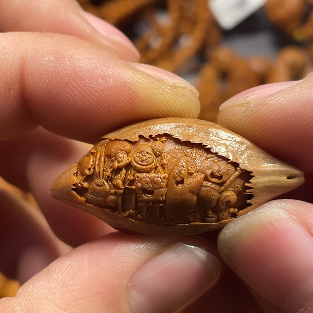 手串/手链橄榄核海绵宝宝349