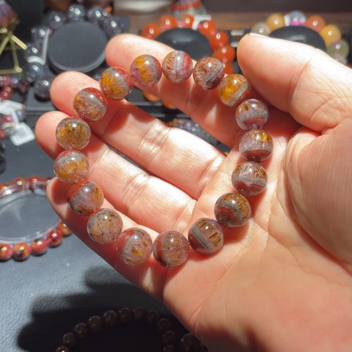 水晶手链未镶嵌醉**风极光23