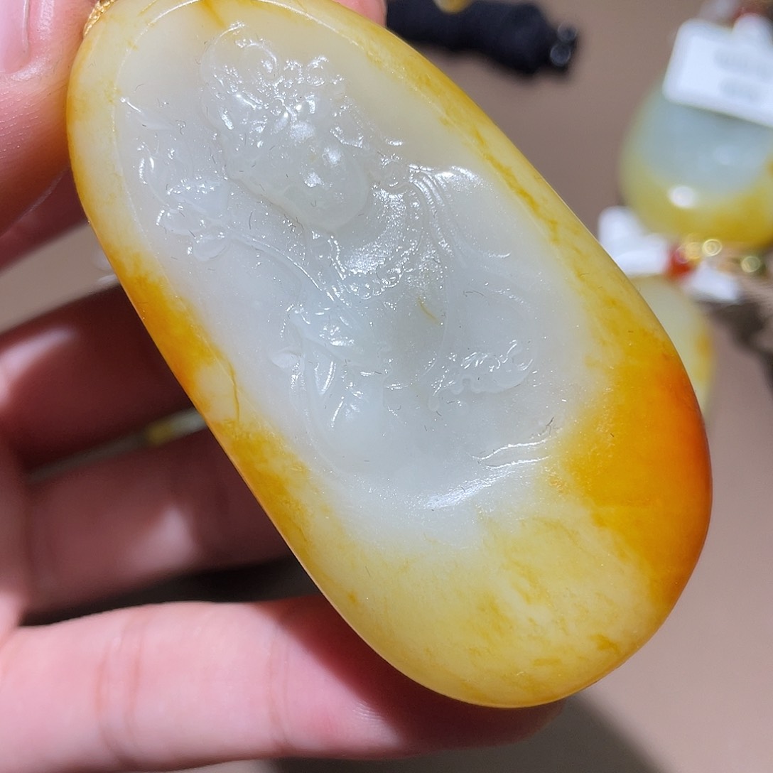 和田玉颈饰未镶嵌Z6