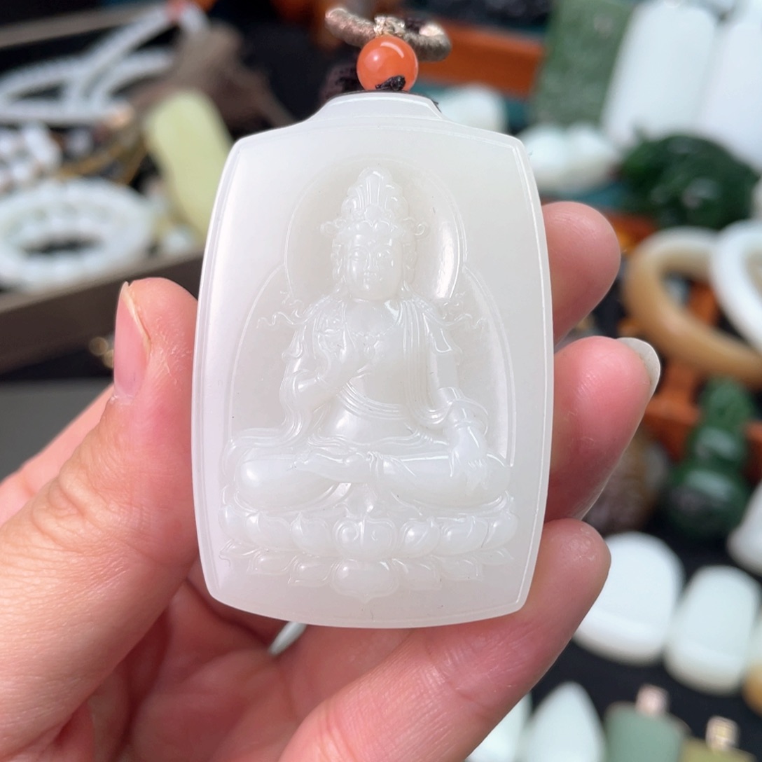 和田玉挂件未镶嵌