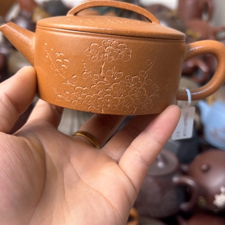 紫砂茶壶紫砂壶盖子磕碰
