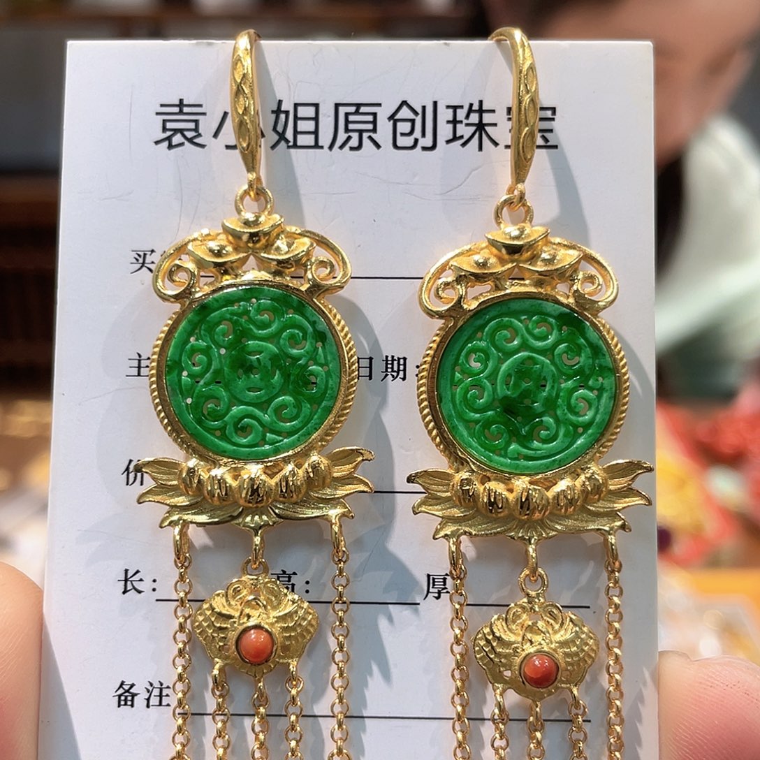 锦纶非金属耳坠子