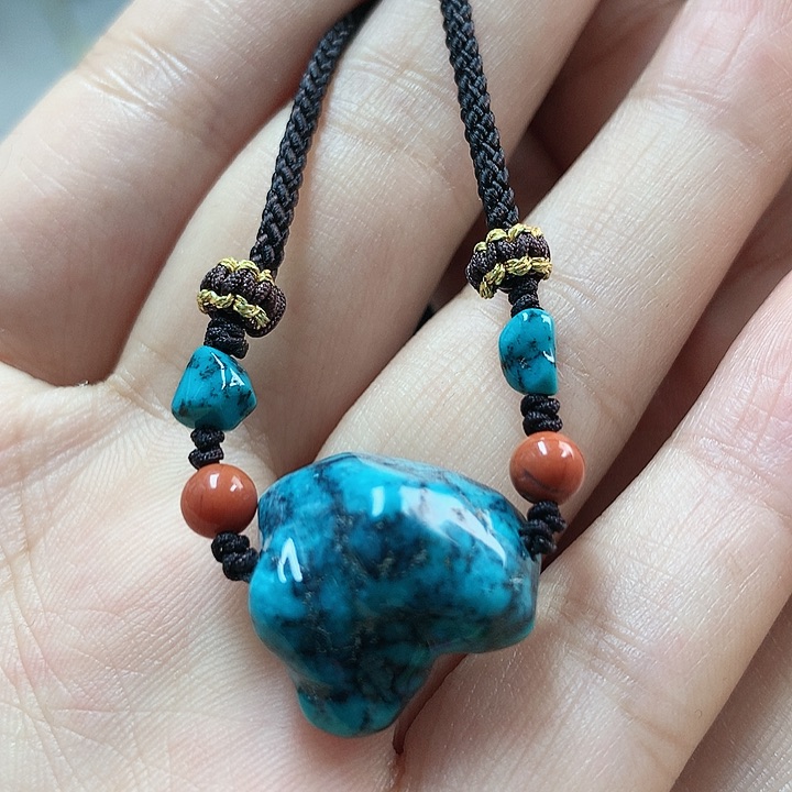 未镶嵌绿松石珠宝奇石