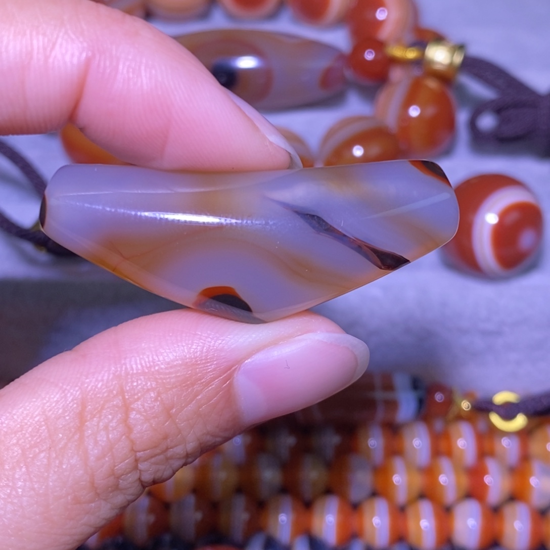 玛瑙/玉髓未镶嵌颈饰