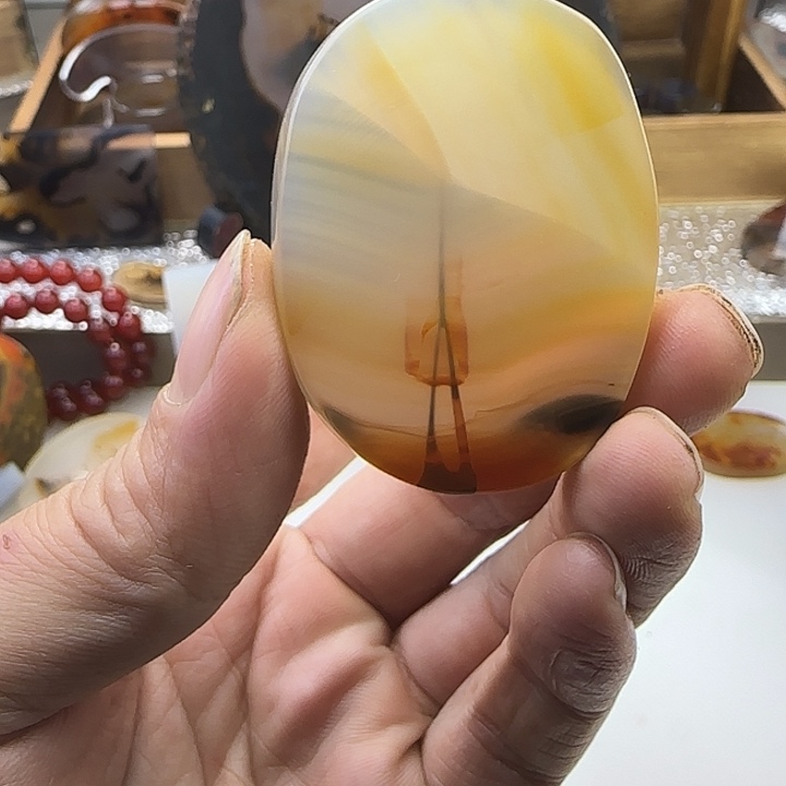 玛瑙/玉髓未镶嵌颈饰