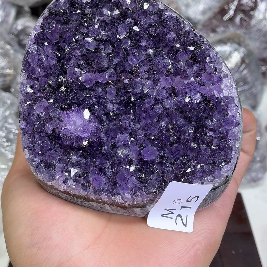 未镶嵌摆件紫晶水晶