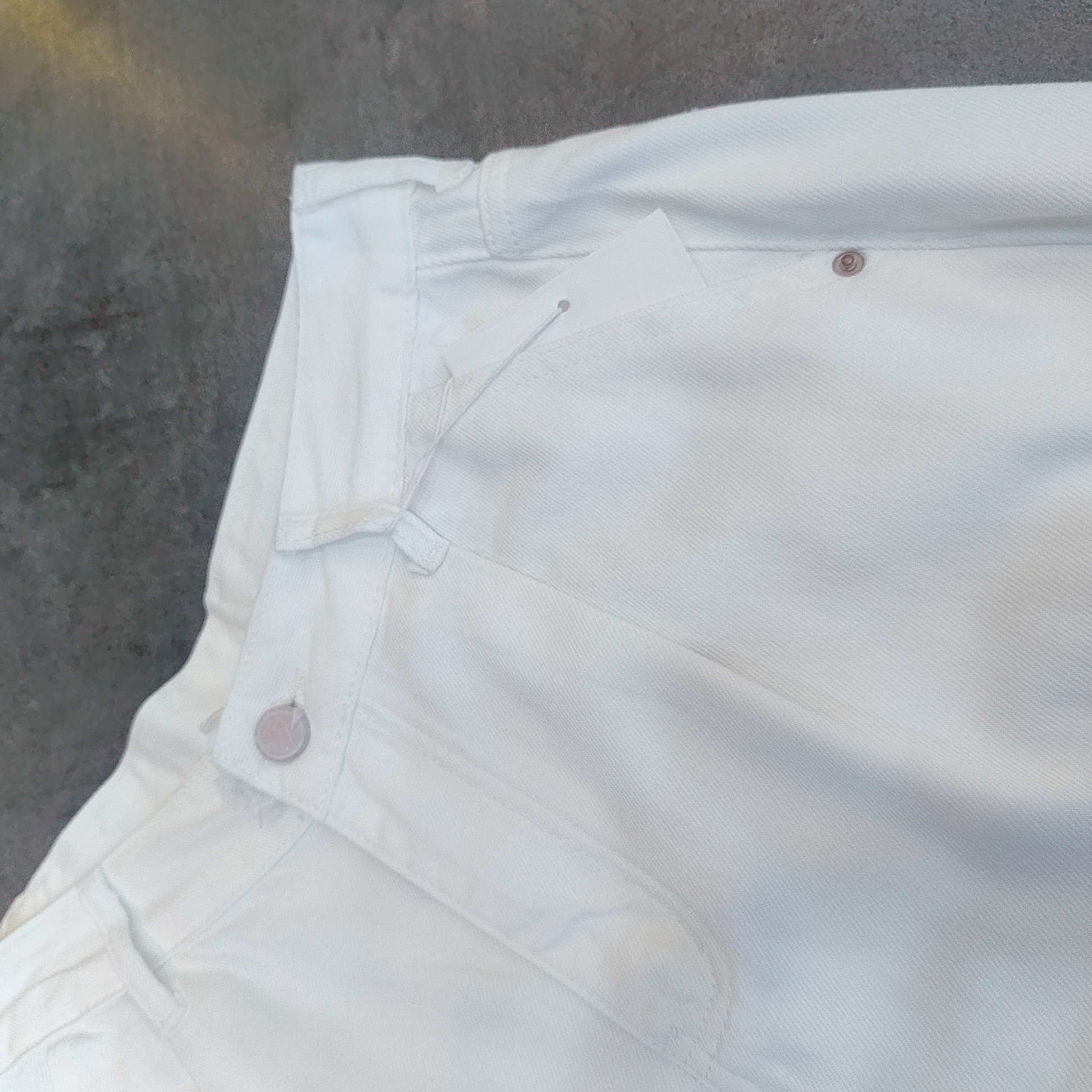 Hei Yu Bai 英国联名牛仔七分裤女夏季新款宽松休闲慵懒七分阔腿