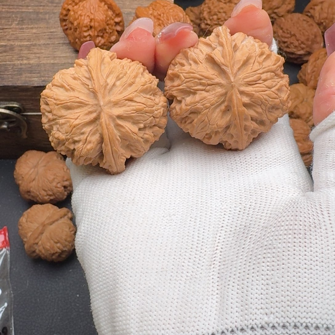 文玩核桃把件42苹果