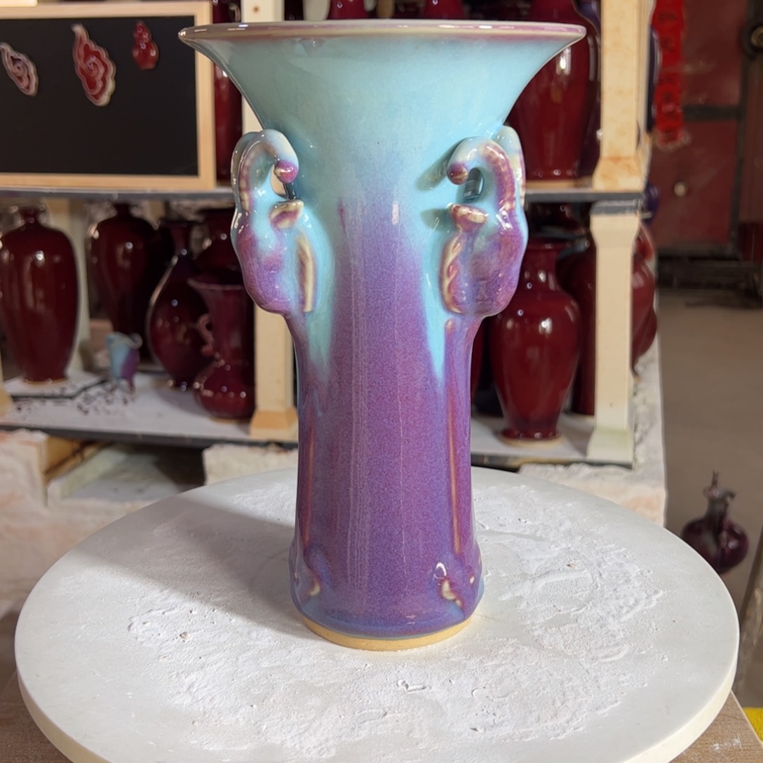 摆件郑家钧窑摆件