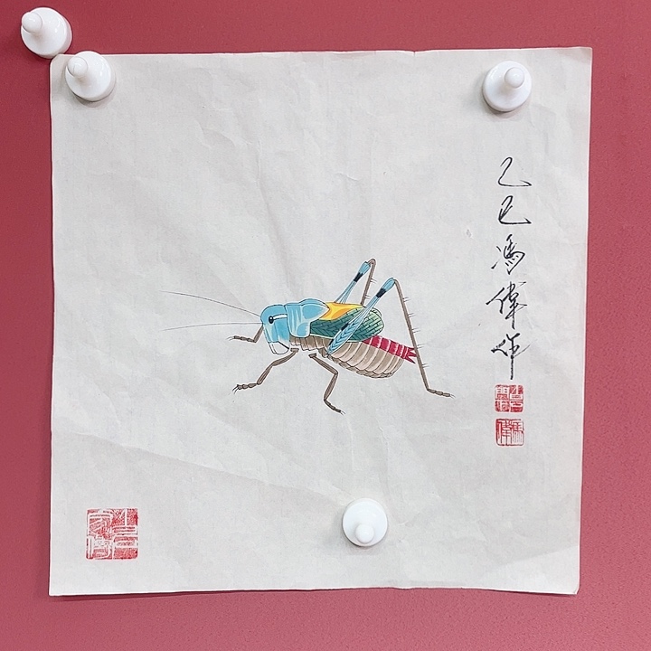 国画冯老师手绘作品